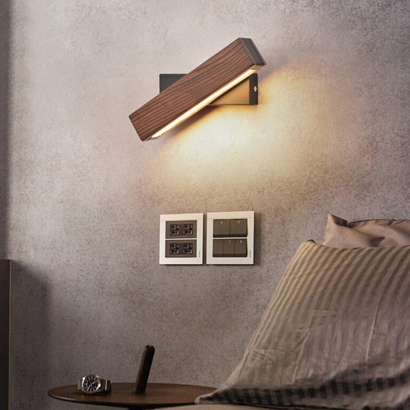 Wooden Wall Lamp