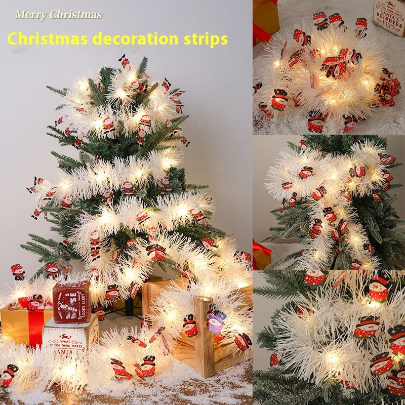 Christmas Ribbon Strip Tree Light