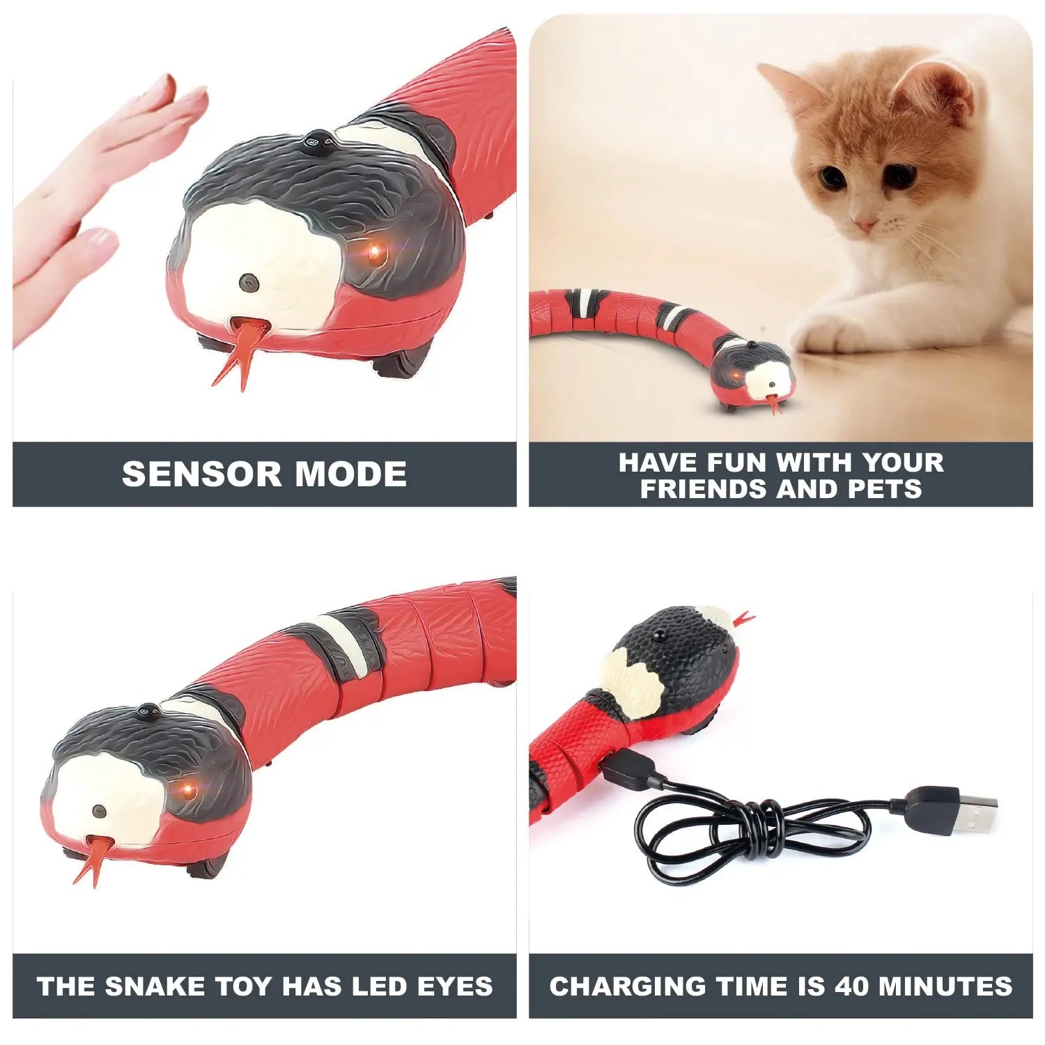 Magic Snake - Smart Toy for Cats