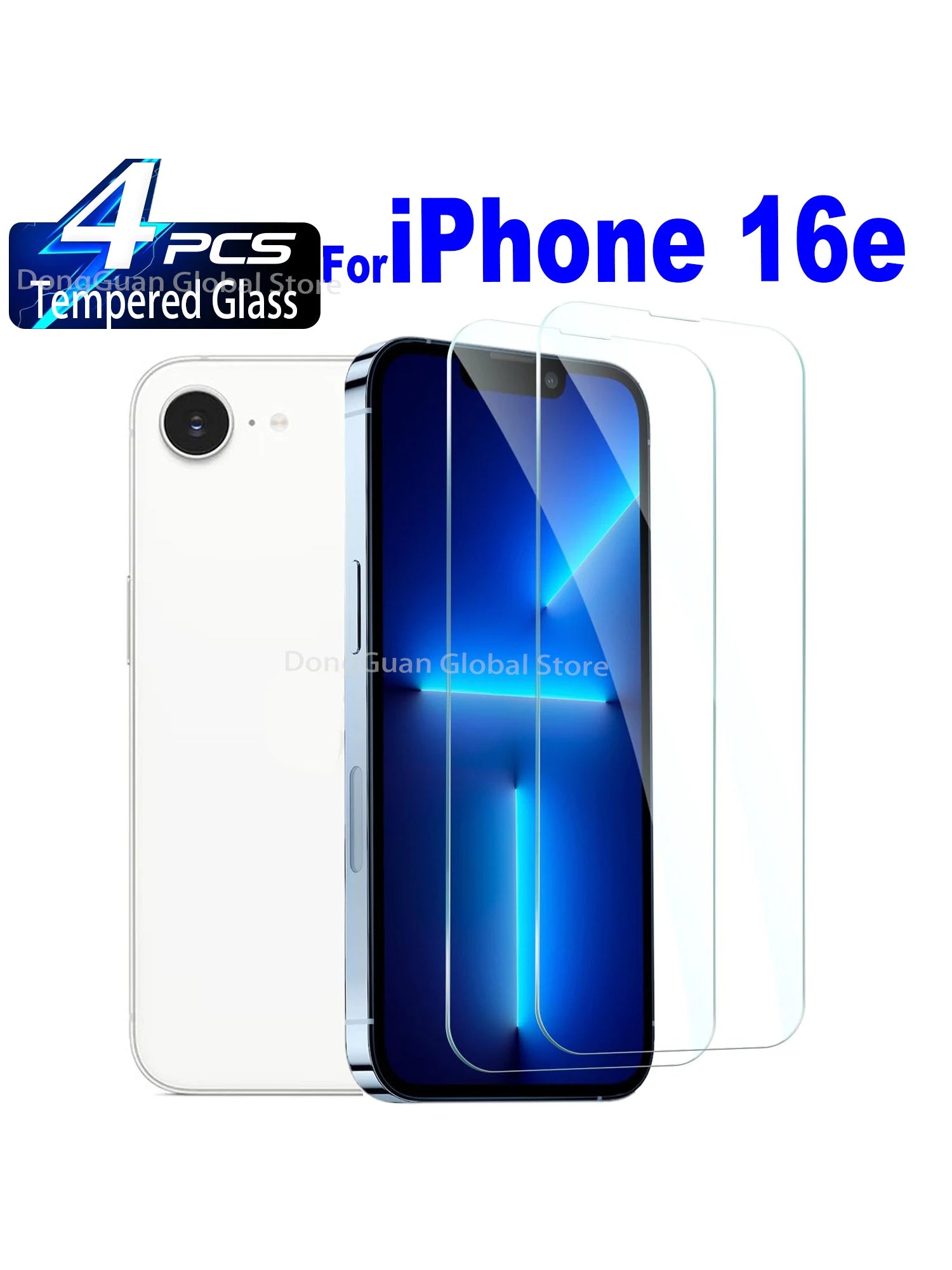 For iPhone 16e Tempered Glass