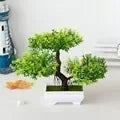 Artificial Plastic Plants Bonsai Small Tree Pot Potted Flower Wedding Potted Flower Room Ornaments Home Table Decoration