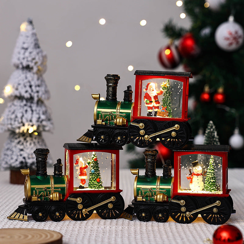 Christmas Train Decoration Lamp