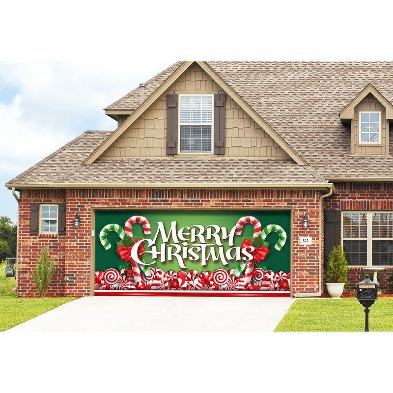 Christmas Garage Door Patch