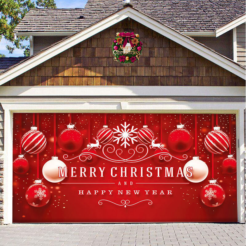 Christmas Garage Door Patch